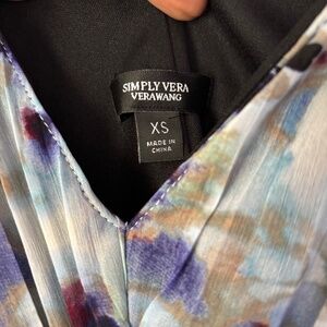 Beautiful Vera Wang handkerchief hem dress